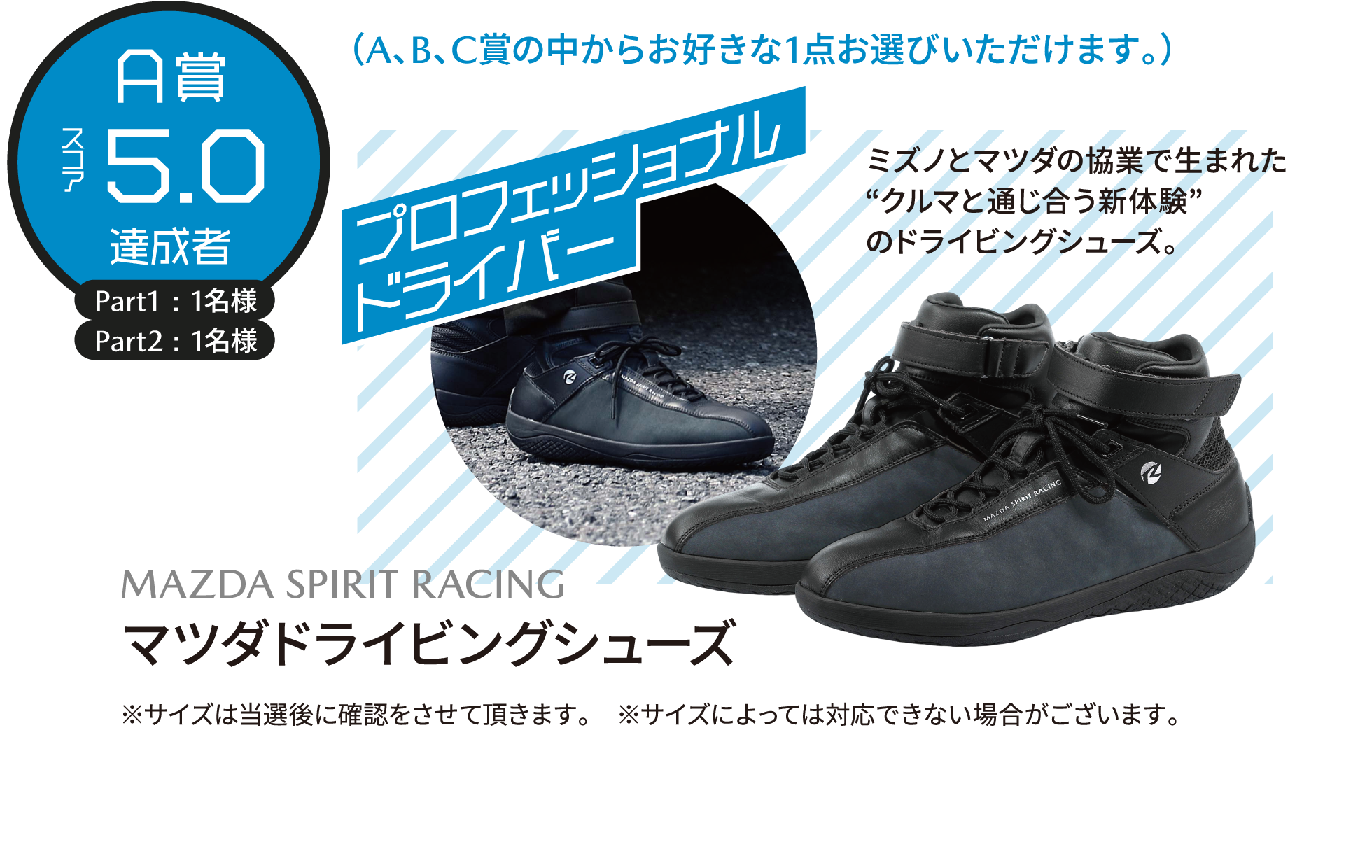 A賞マツダドライビングシューズ