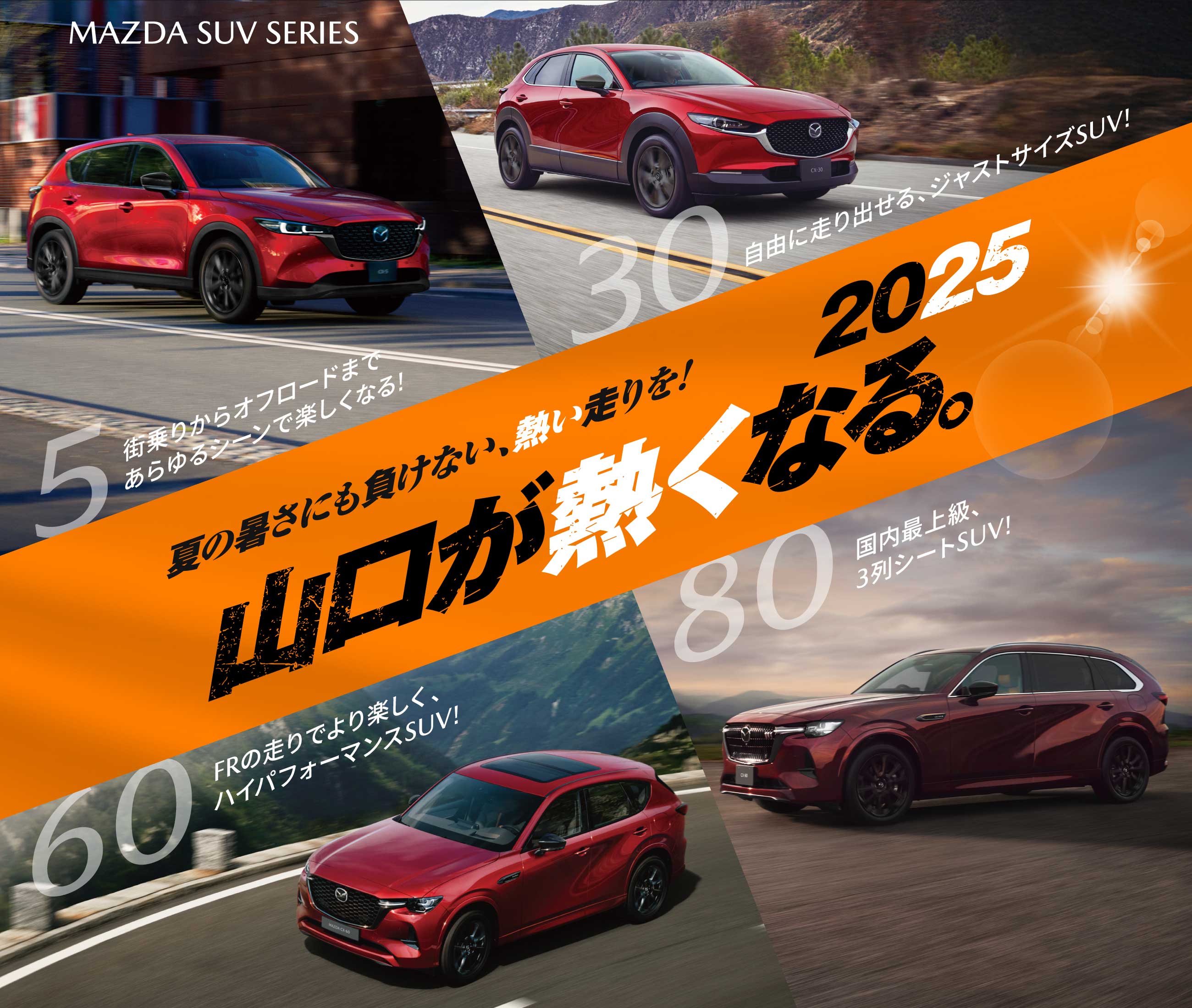 夏の暑さにも負けない、熱い走りを!2025 山口が熱くなる。