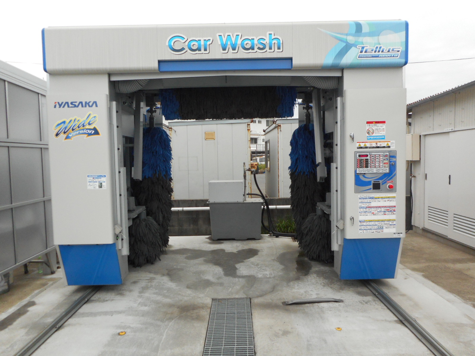 新しく出来た洗車機です！