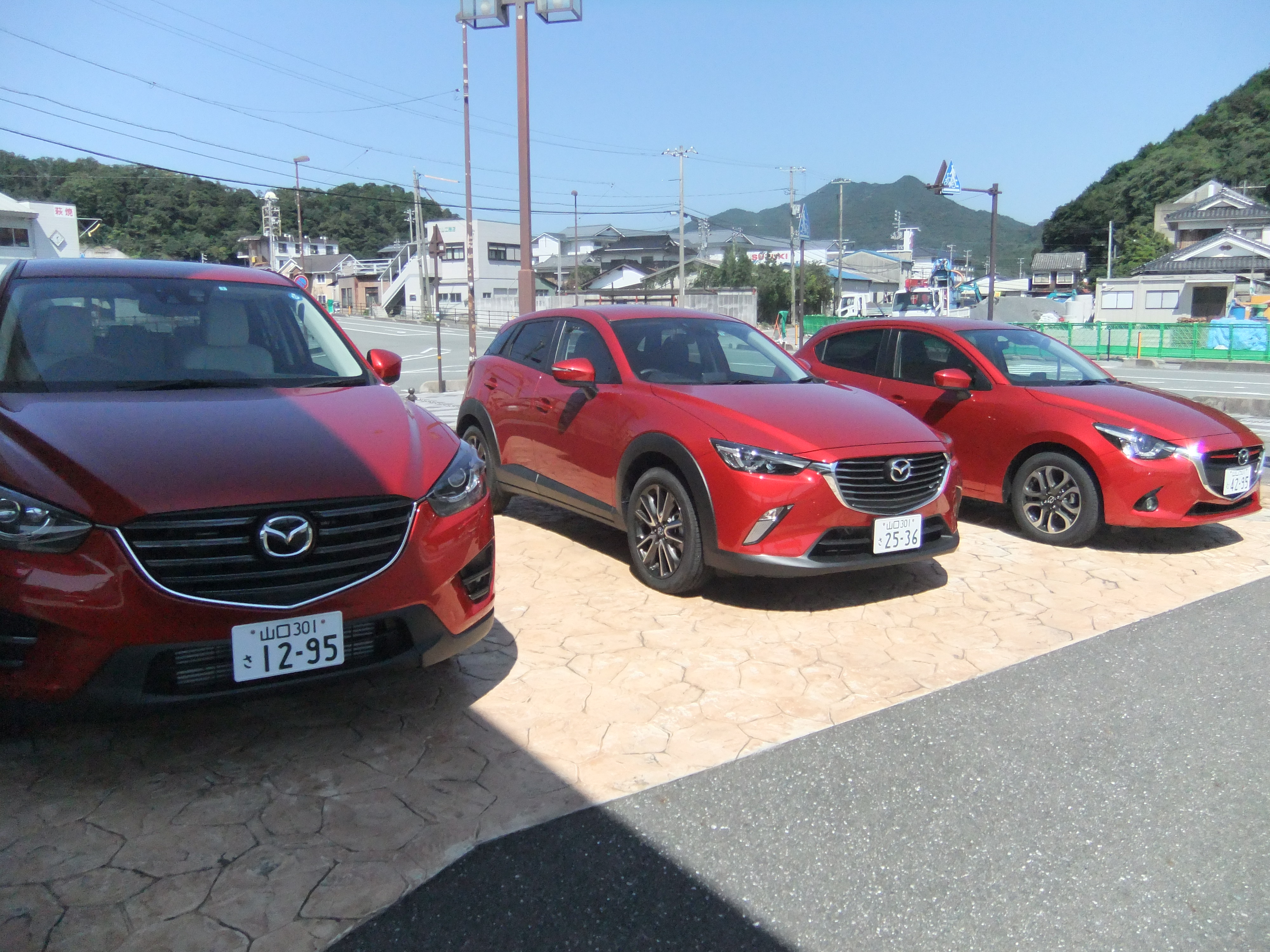 Newデミオ試乗車です 山口マツダ萩店のブログ