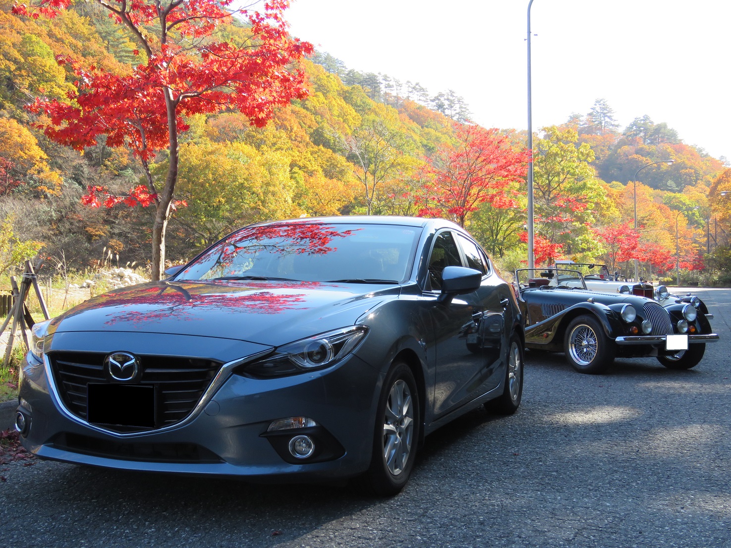 粋なクラシックカーな紳士たちとも交流できました。（撮影＆掲載許可済み）