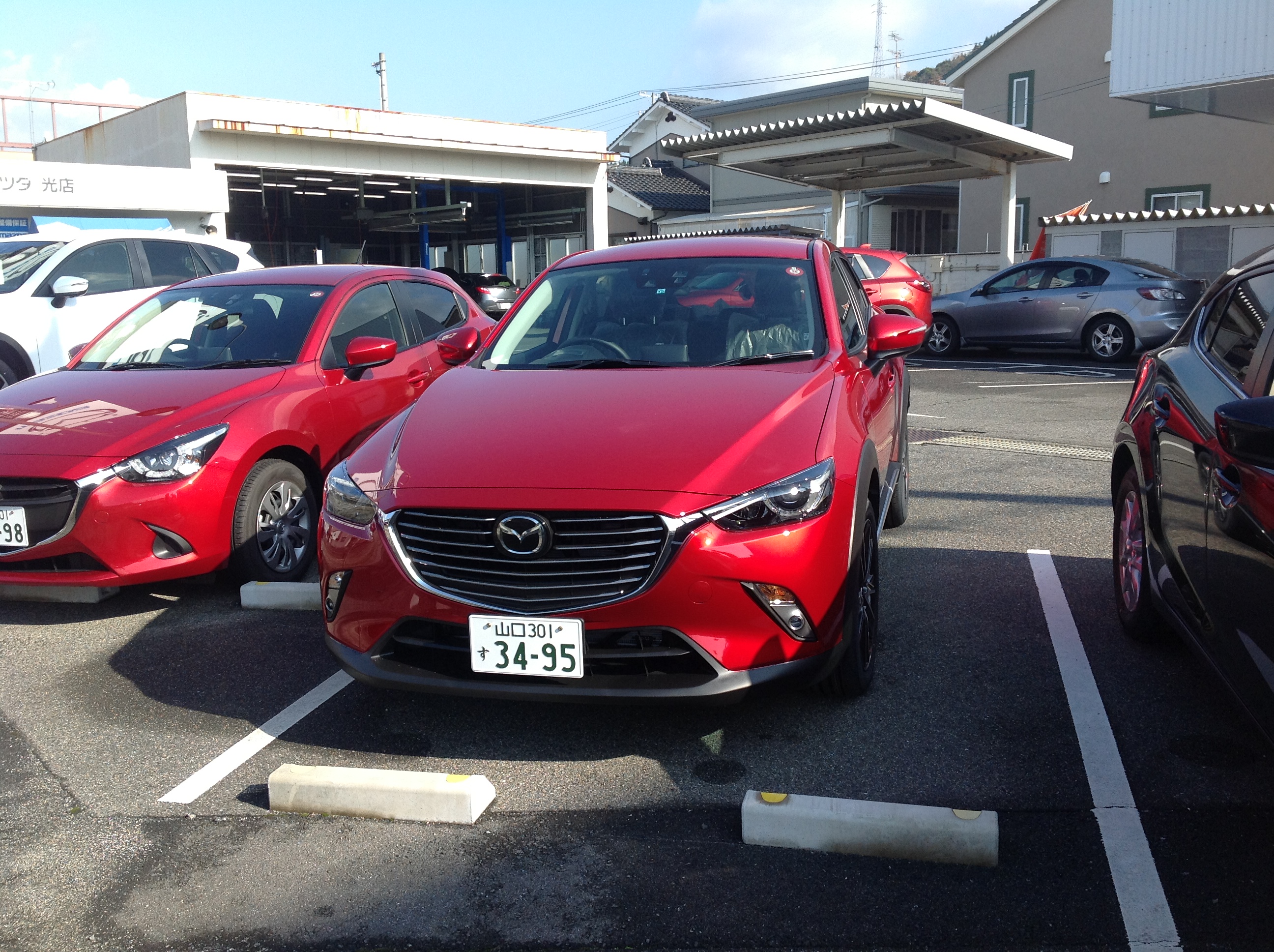 新しい試乗車です　ＣＸ−３！