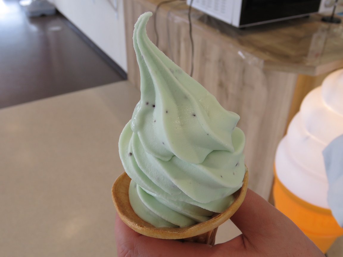 コッコーのソフトクリーム、美味しかったです！