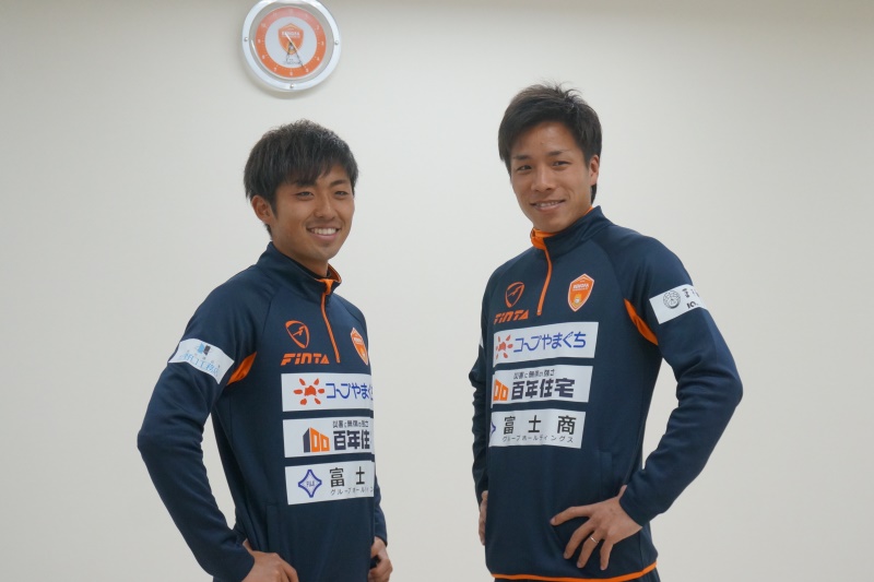 岸田選手 小塚選手にインタビュー 山口マツダ本社のブログ