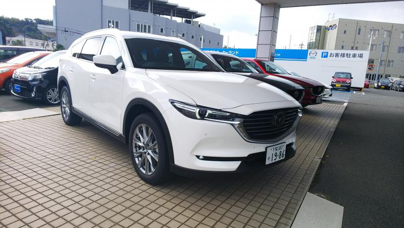 試乗車 CX-8 XD-L-PKG