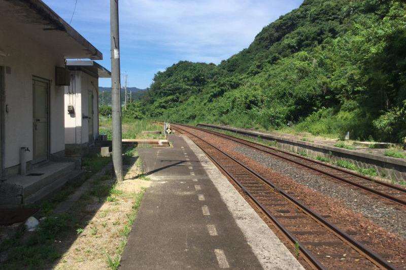 出発信号などは撤去されています。