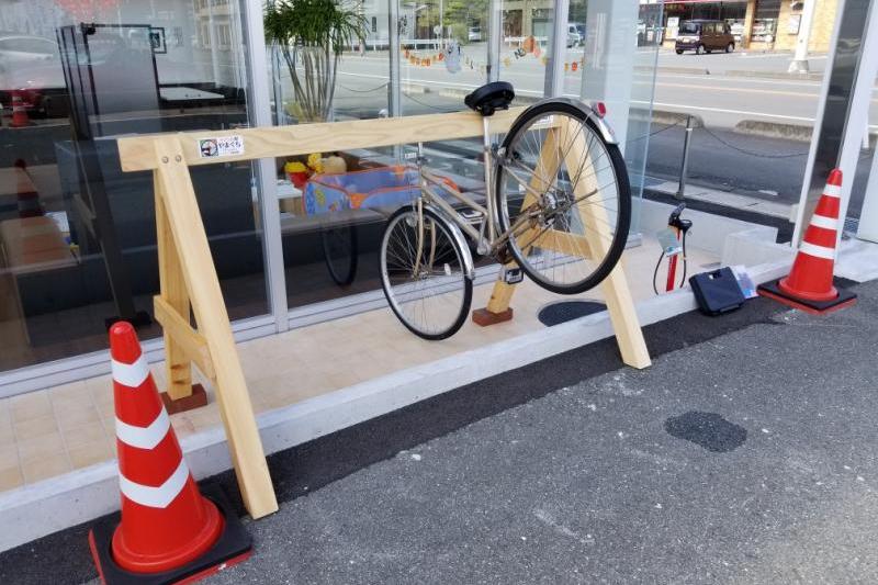 レンタル自転車 朝田号を掛けてみました