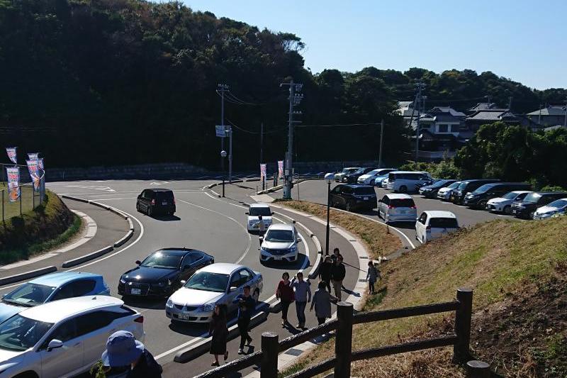 道の駅の出入り口