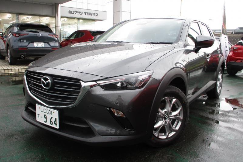 CX-3デモカー展示中