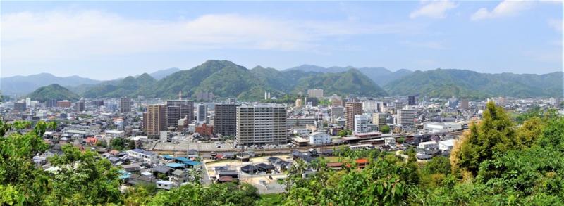 湯田～白石～大殿　市内一望