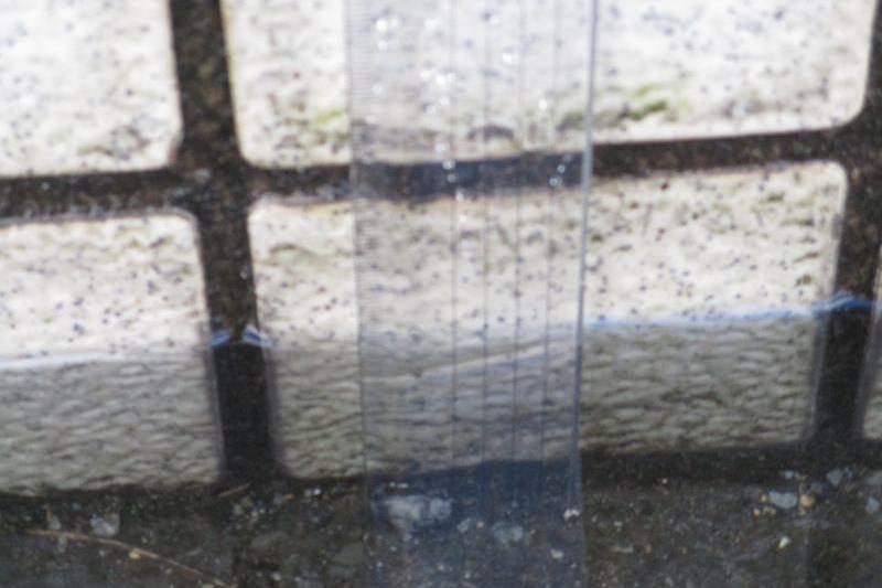 水深測定中、うまく撮れませんでした。