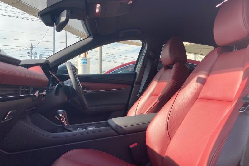 Mazda3（試乗車）の内装。