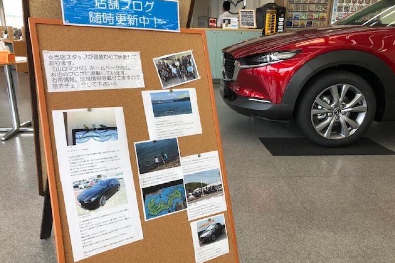 ショールームに展示中