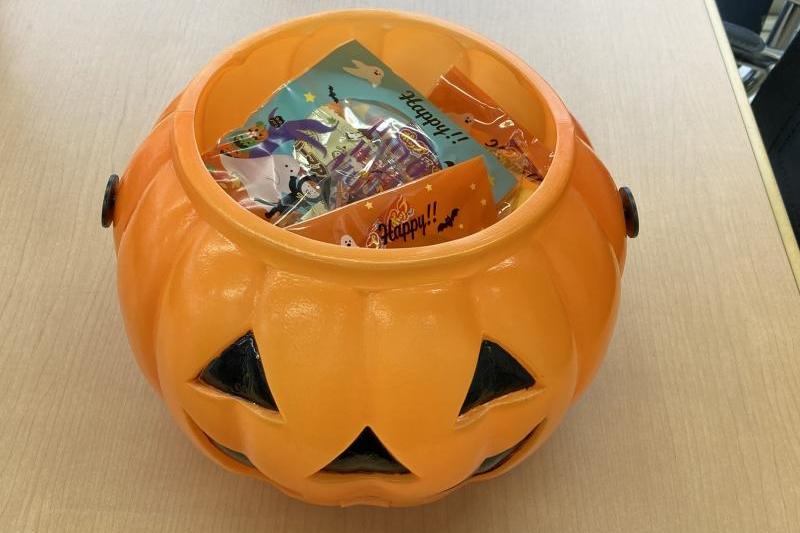 ハロウィンですね