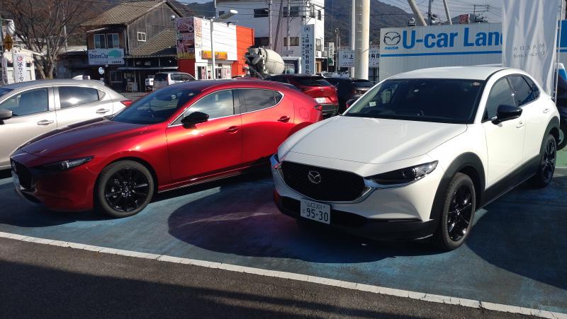 MAZDA3とCX-30が新しくなりました。