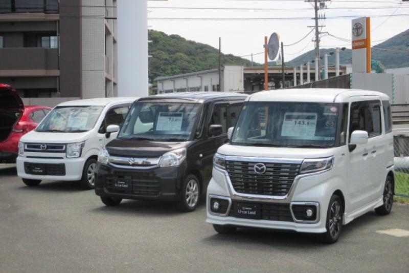 軽自動車、スライドドアもございます！