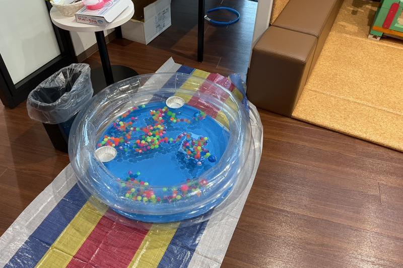 大きいスーパーボールすくえるかな