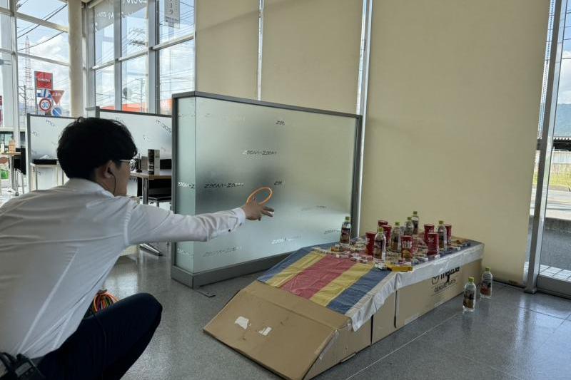 河内、気合のテストプレイ！