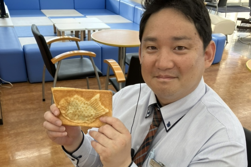 クロワッサンたい焼きをプレゼント★